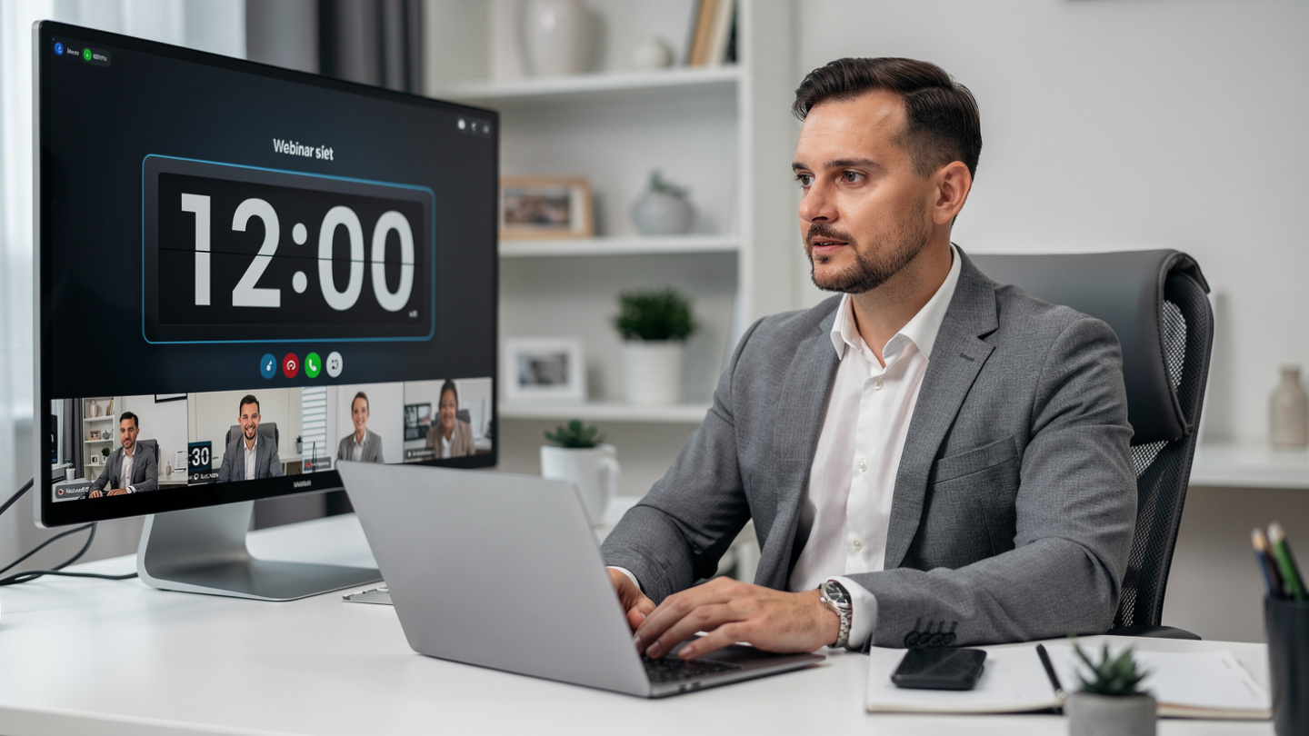 Why Every Webinar Needs a Countdown Timer