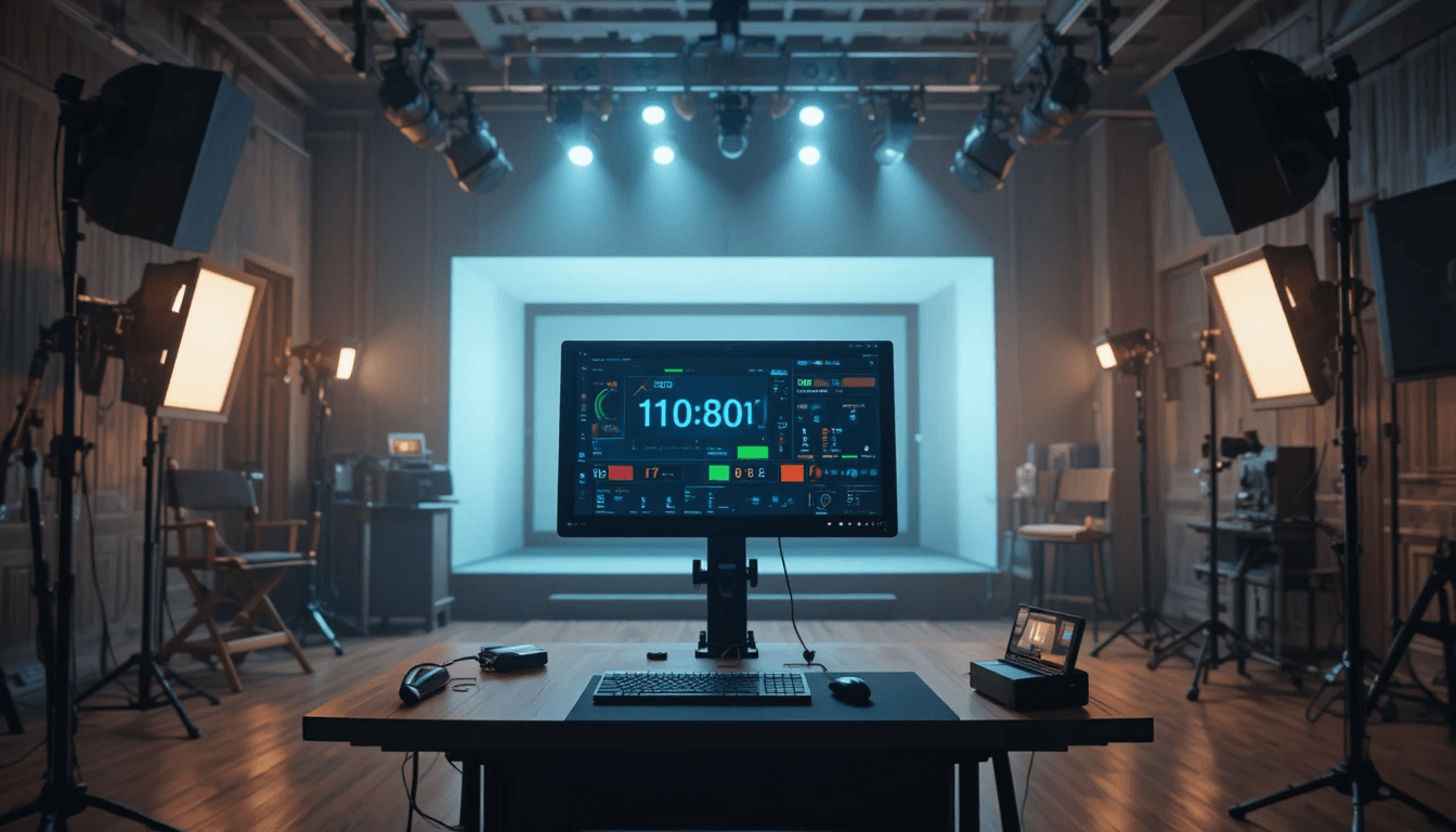 Why is time management important in studio recording and film shoots?