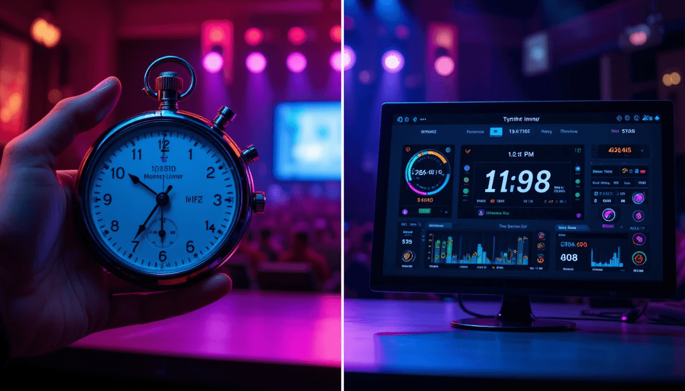Stage Timer vs. Manual Timing: Which is Better?