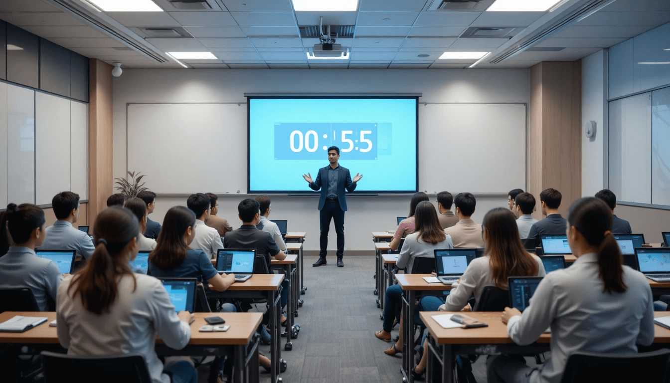 Why is a Central Timer Important in Classrooms and Training Sessions?