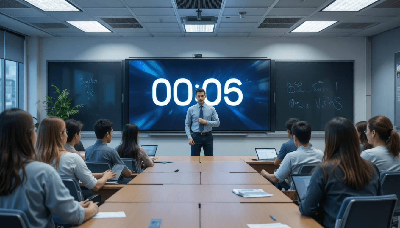 How to Use a Countdown Timer for Classroom Activities