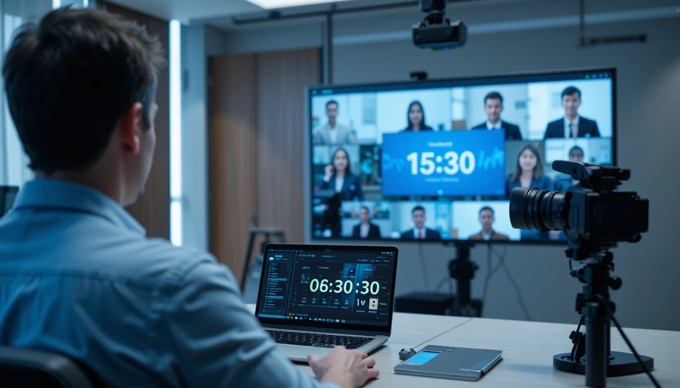 Stage Timer for Webinars